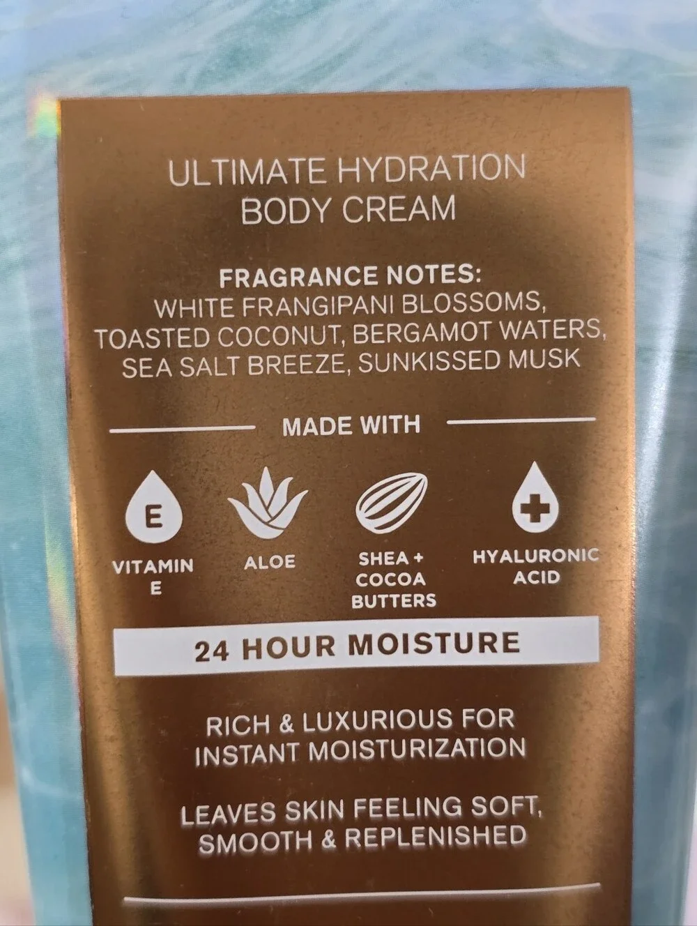 Bath & Body Works At The Beach Body Cream Set NEW